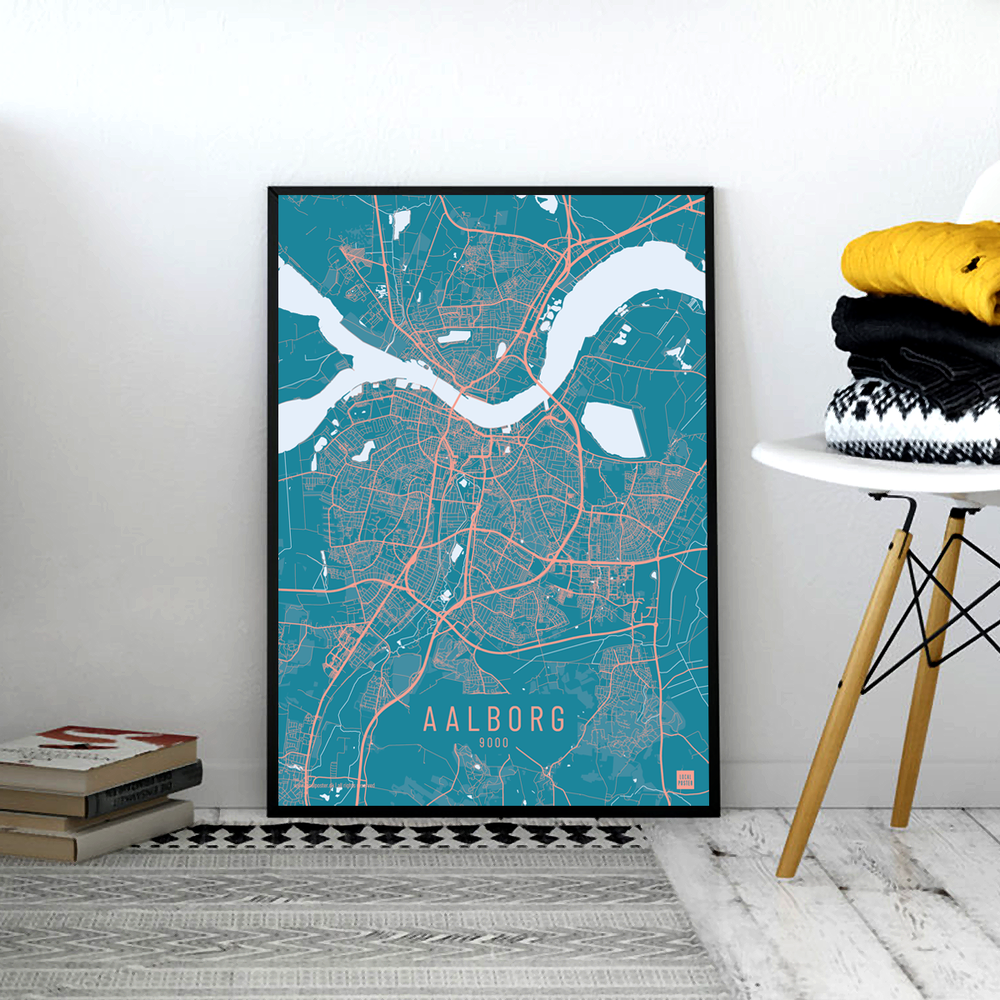 Aalborg bydel plakat 