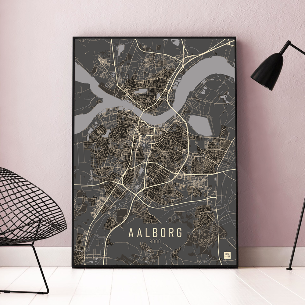 Aalborg bydel plakat 