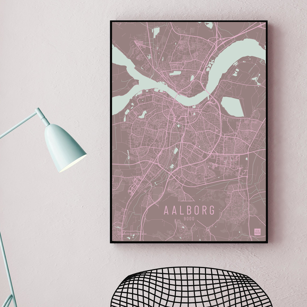 Aalborg bydel plakat 