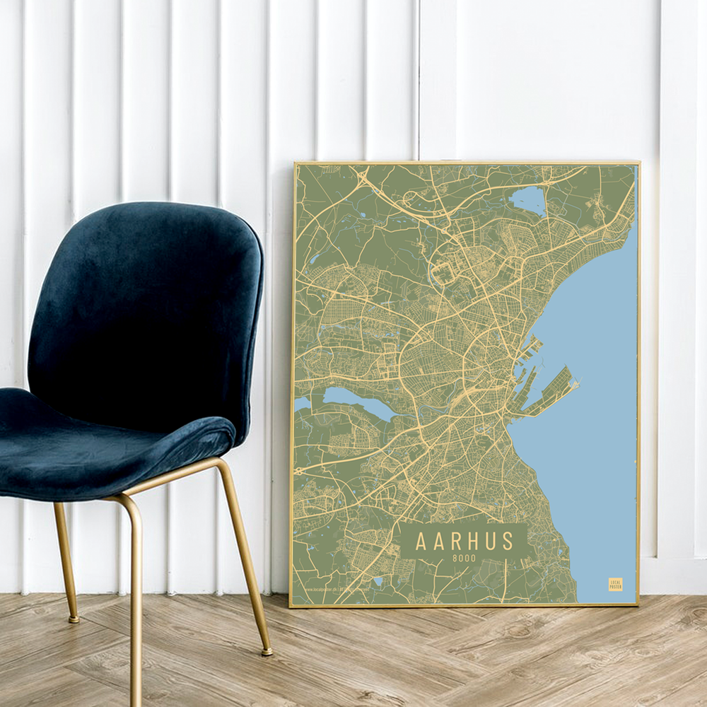 Aarhus bydel plakat grøn