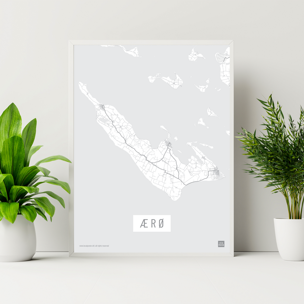 Ærø by plakat local poster