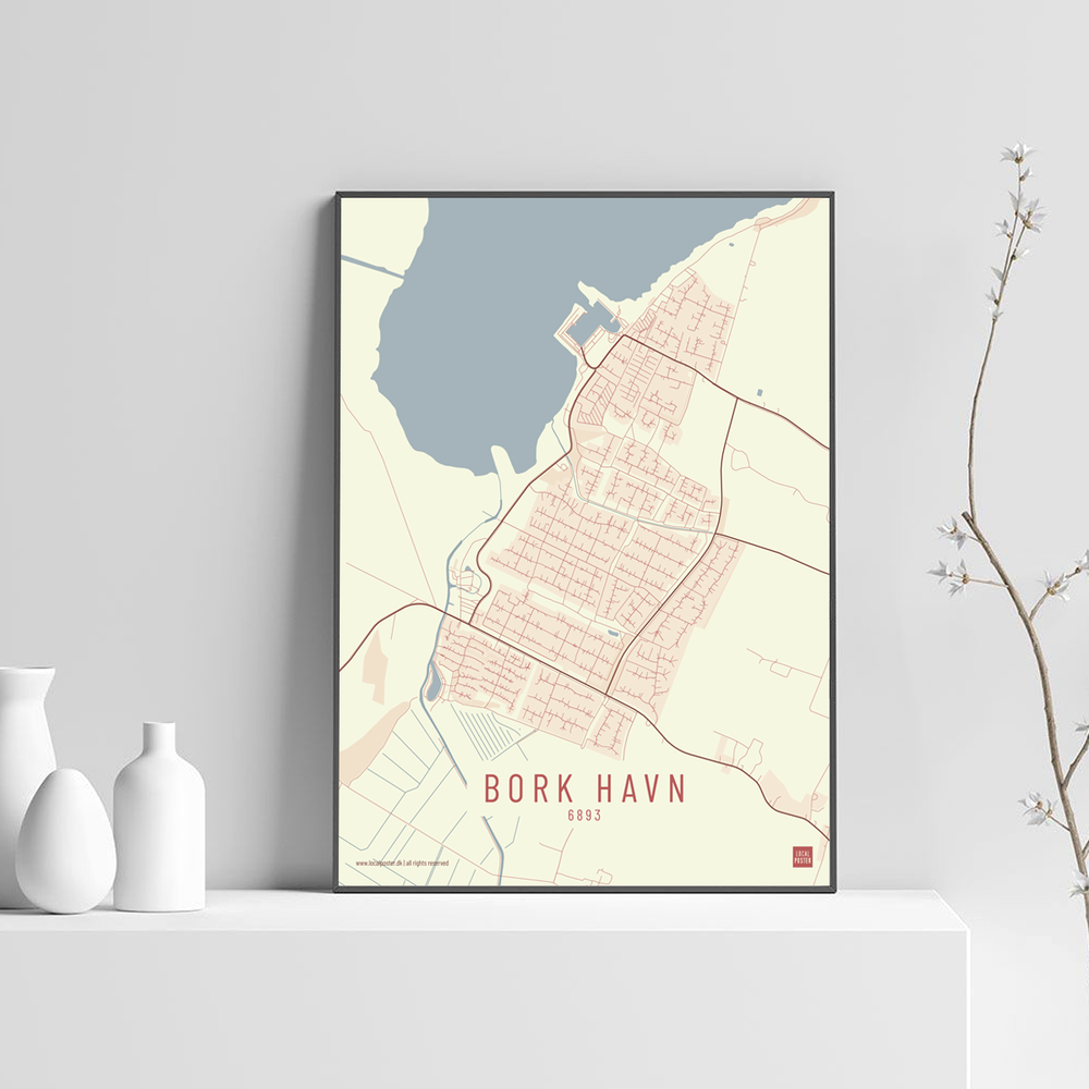 Bolbro by plakat local poster lys