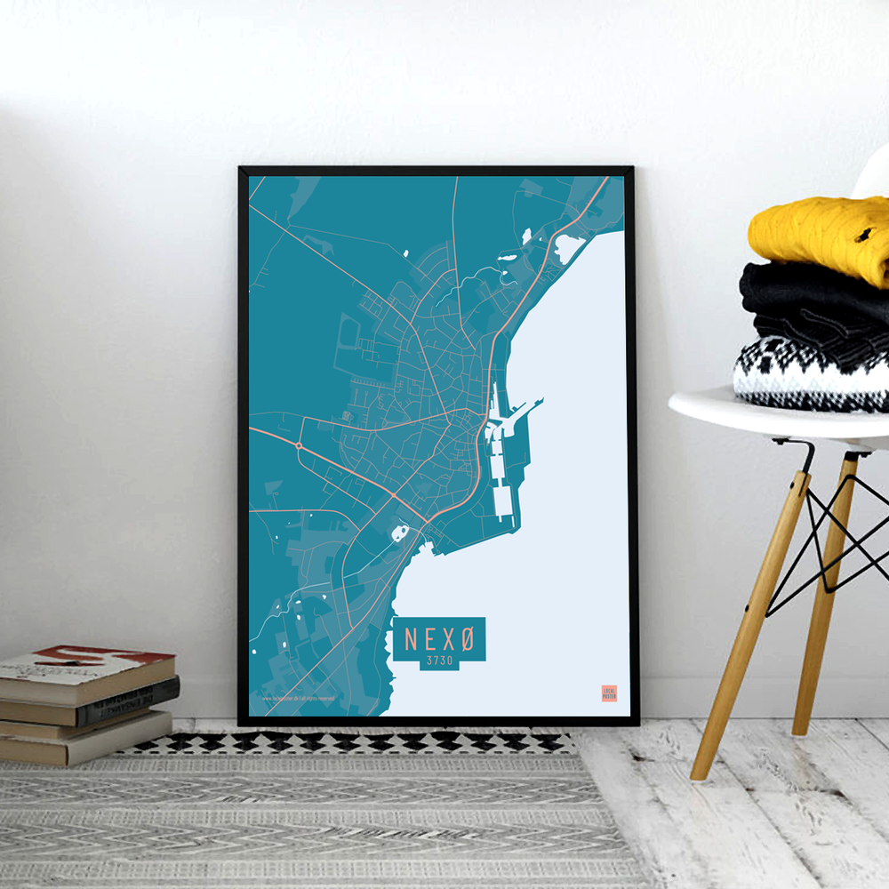 Nexø by plakat local poster