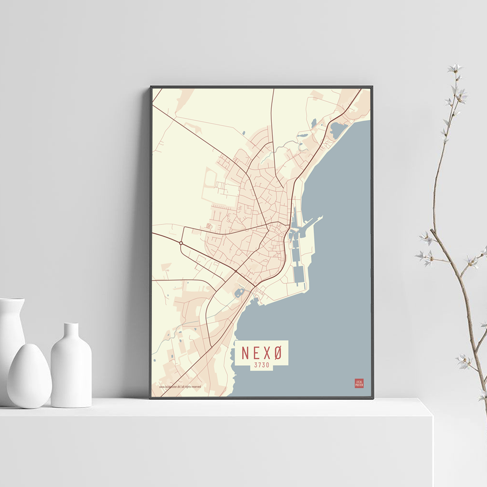 Nexø by plakat local poster