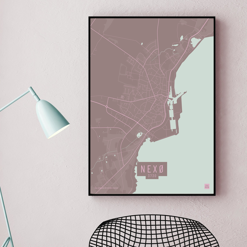 Nexø by plakat local poster