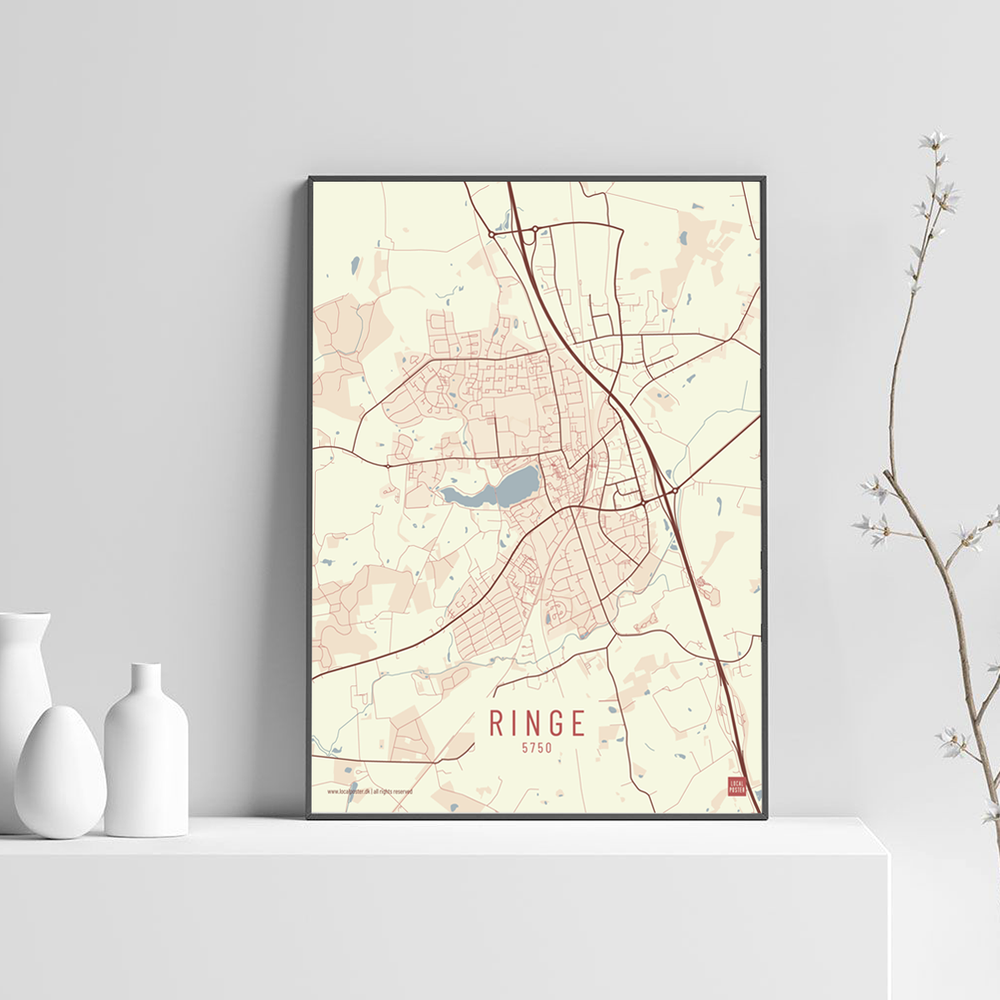 Ringe by plakat local poster