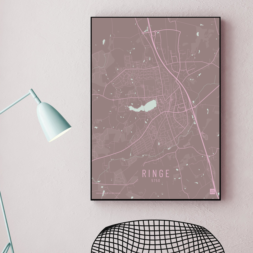 Ringe by plakat local poster