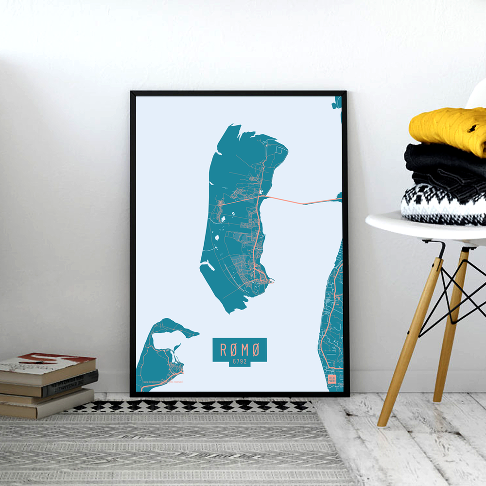 Rømø by plakat local poster