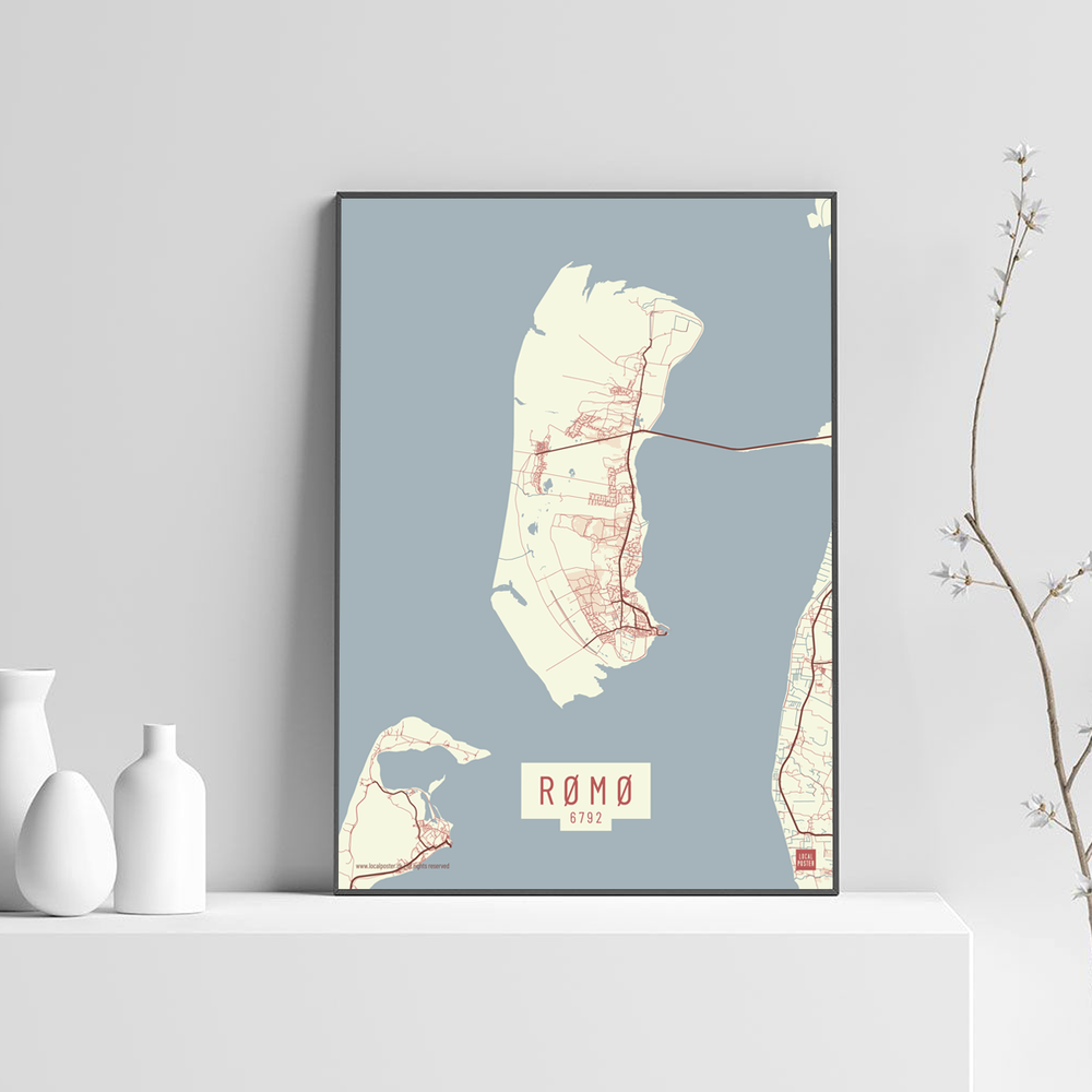 Rømø by plakat local poster