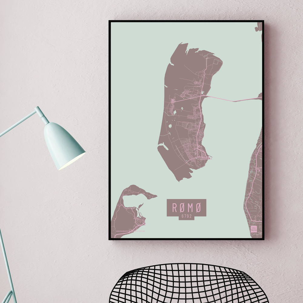 Rømø by plakat local poster